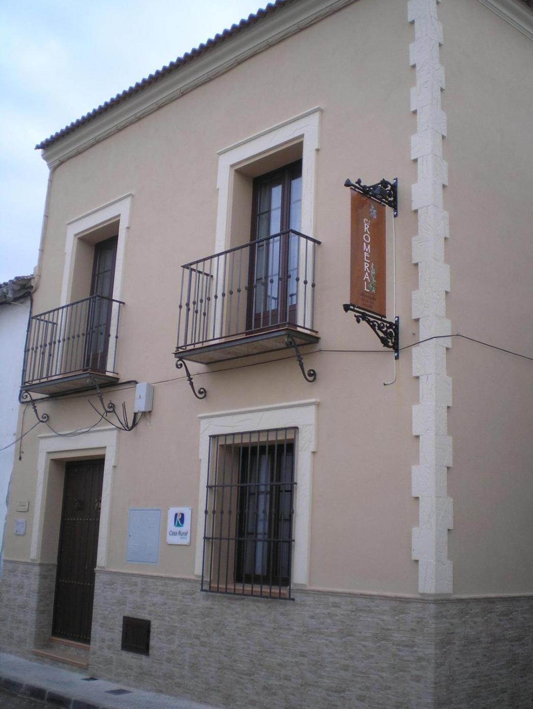Hotel El Romeral Almadén de la Plata Buitenkant foto