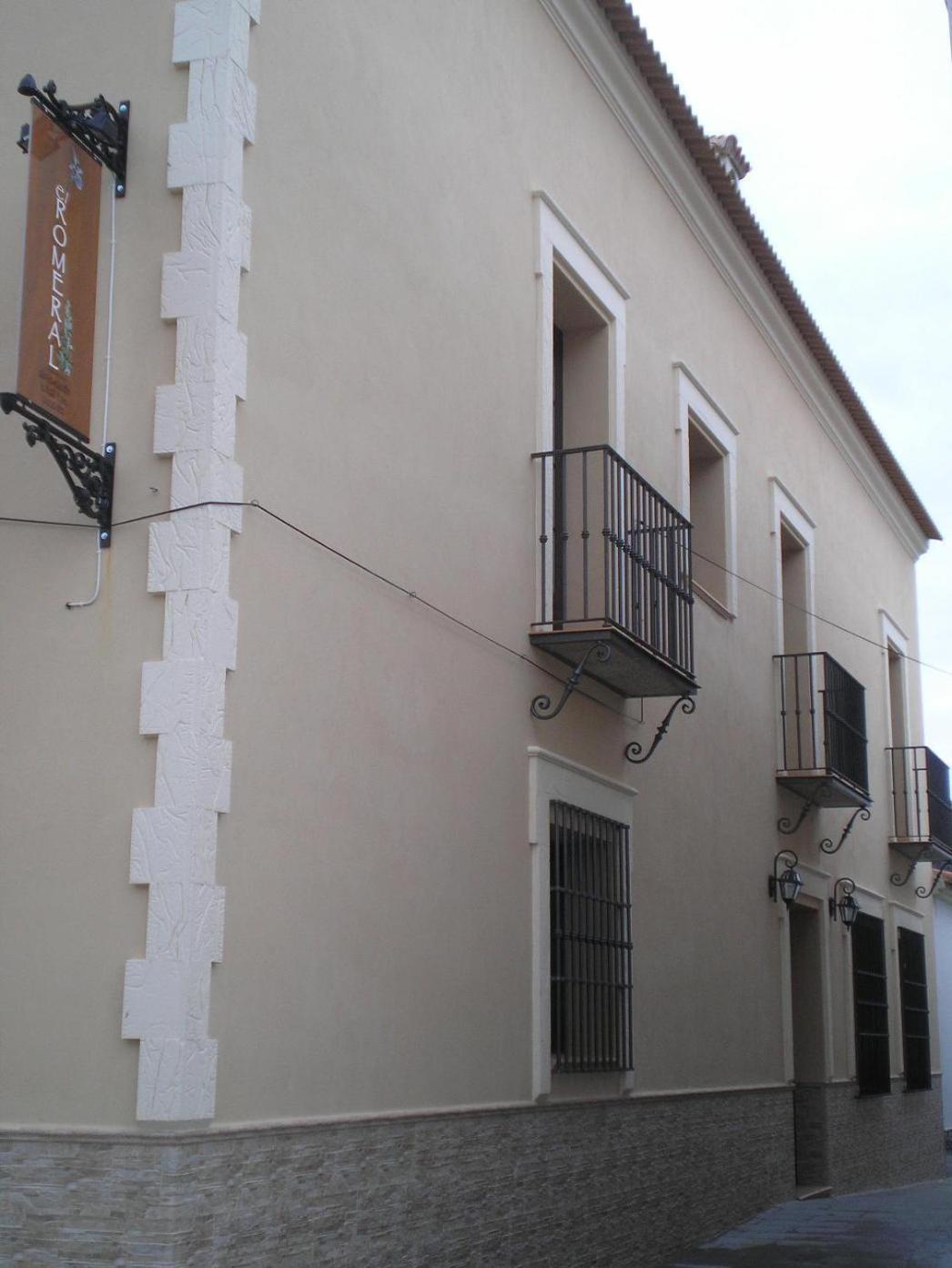 Hotel El Romeral Almadén de la Plata Buitenkant foto